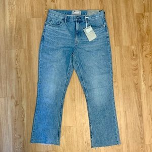 Everlane Kick Crop Jeans - Light Blue Wash